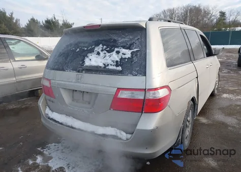 2006 Honda Odyssey Ex z USA, uszkodzony, nr VIN 5FNRL38436B446922